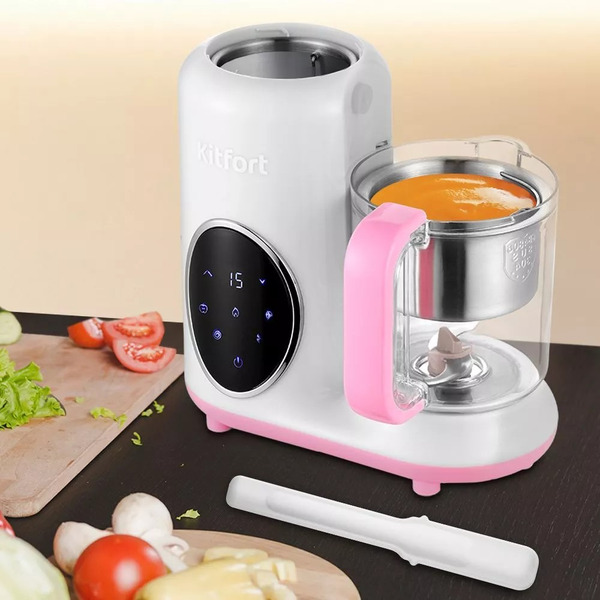 Блендер-пароварка Kitfort КТ-2326-1