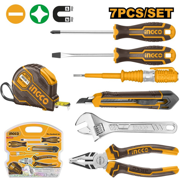 Набор ручного инструмента INGCO HKTH10807 (7 шт)