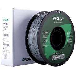 Пластиковая нить ESUN eTPU-95A 1.75 мм 1000 г (серый)