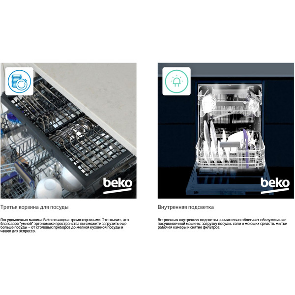 Встраиваемая посудомоечная машина BEKO BDIN38530A