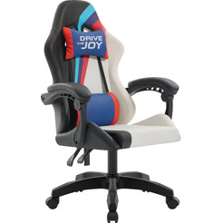 Игровое кресло Defender Legas (серый/белый)