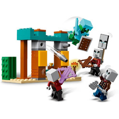 Конструктор Lego Minecraft Сельский патруль в пустыне 21267