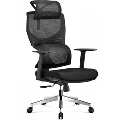 Кресло офисное SITUP CRAFT BLACK chrome (сетка Black/ Black)