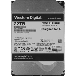 Жесткий диск WD Purple Pro 22TB WD221PURP