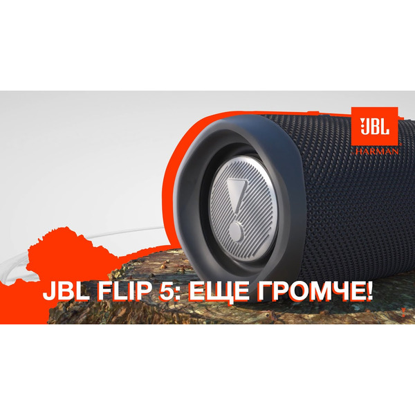 Беспроводная колонка JBL FLIP 5 (черный)