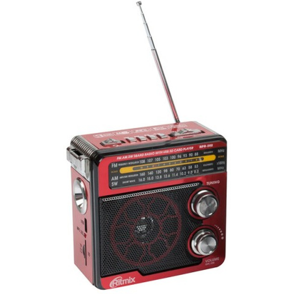 Радиоприемник RITMIX RPR-202 RED