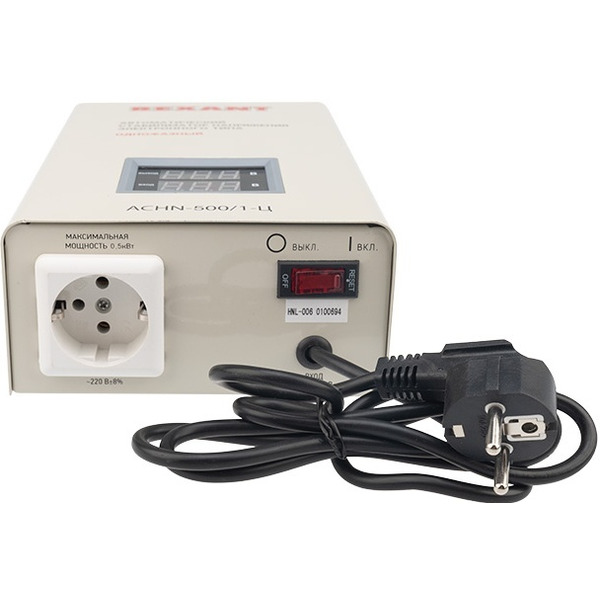 Стабилизатор напряжения Rexant АСНN-500/1-Ц (11-5018)