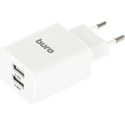 Сетевое зарядное Buro BUWE1 (белый)