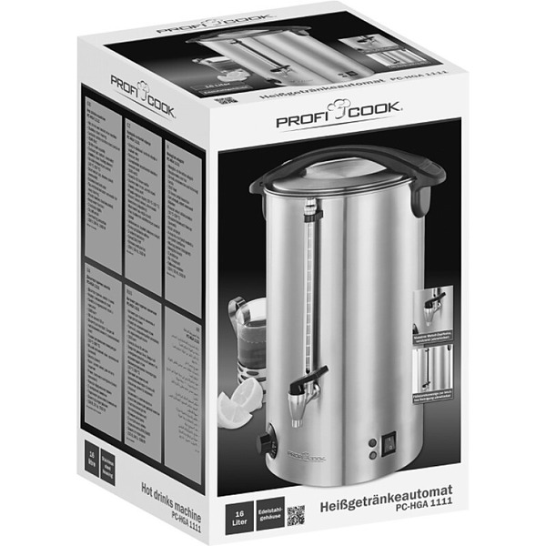 Термопот Profi Cook PC-HGA 1111 inox