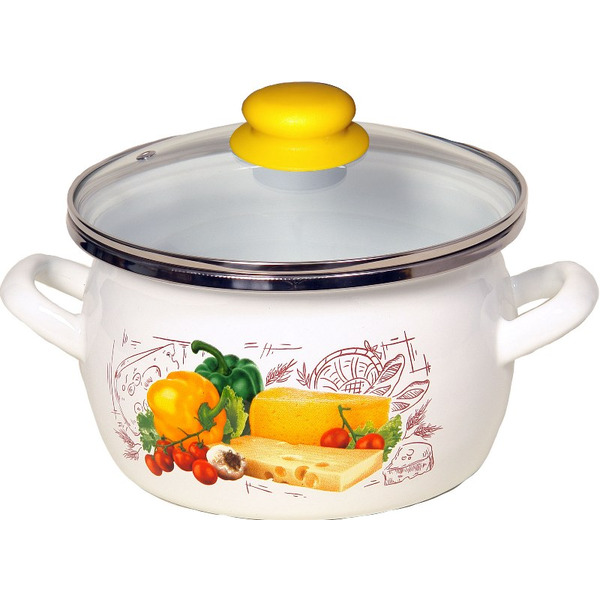 Кастрюля Сантэкс 1-2415112 (сырная поляна)