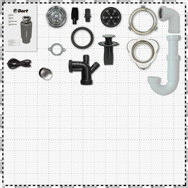 Измельчитель пищевых отходов Bort Titan 8000 Control
