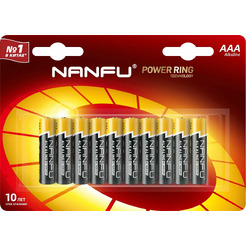 Батарейка Nanfu AAA (10 шт)