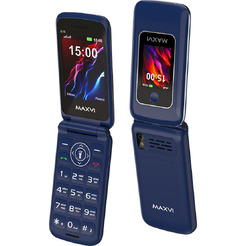 Мобильный телефон Maxvi E15 (синий)