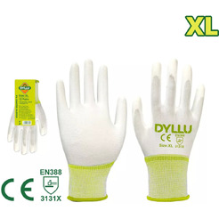 Перчатки защитные рабочие с полиуретановым покрытием DYLLU DTPG1801