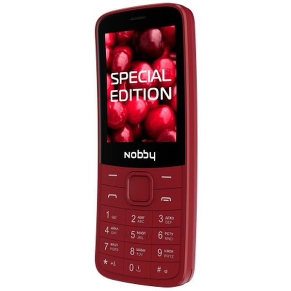 Мобильный телефон NOBBY 220 (вишневый)