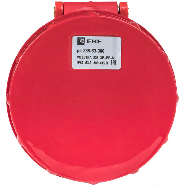 Розетка промышленная EKF Ps-235-63-380