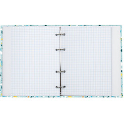 Тетрадь BRAUBERG 404077 на кольцах А5 175х215мм, 120л, твердый картон, клетка