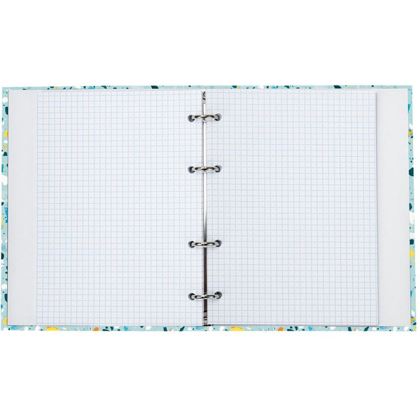 Тетрадь BRAUBERG 404077 на кольцах А5 175х215мм, 120л, твердый картон, клетка