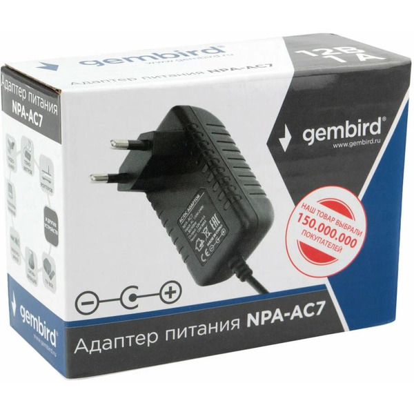 Зарядное устройство Gembird NPA-AC7