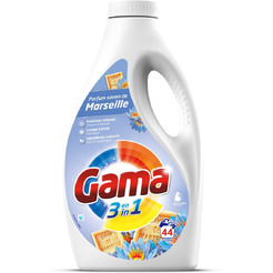 Гель для стирки GAMA Marseille & Lotus (44 стирки) 1,98 л