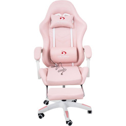 Вибромассажное кресло Calviano 1584 (розовая ткань)