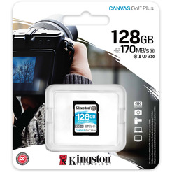 Карта памяти Kingston Canvas Go! Plus SDXC 128GB (SDG3/128GB)