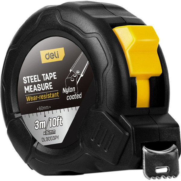 Рулетка Deli EDL9003PY