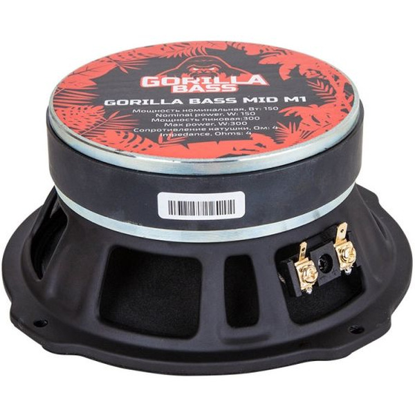 Мидбас KICX Gorilla Bass MID M1 (1 шт в комплекте)