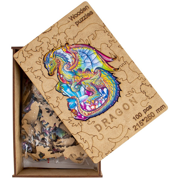 Сувенирный пазл MASTER WOOD Дракон SWPD