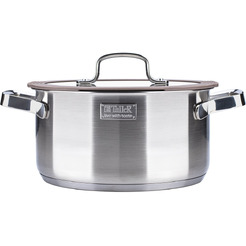 TR-17354 Кастрюля с крышкой 5.1л Taller