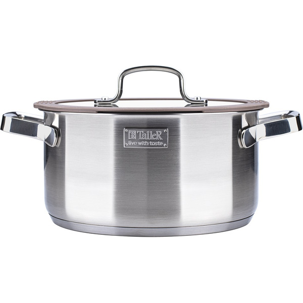 TR-17354 Кастрюля с крышкой 5.1л Taller