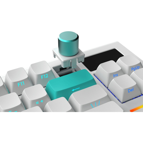 Клавиатура IO by Red Square Type 84 Pro g3ms Aquamarine io2011 (белый)