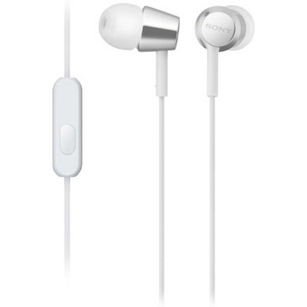 Наушники-вкладыши SONY MDR-EX155AP белые