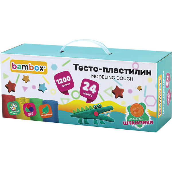 Набор для лепки BamBox Тесто-пластилин 107249 (24шт)