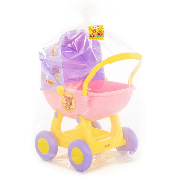 Коляска для кукол Полесье Три кота №1 71439