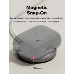 Чехол Ringke Onyx Magnetic для AirPods Pro 3 WARM GRAY