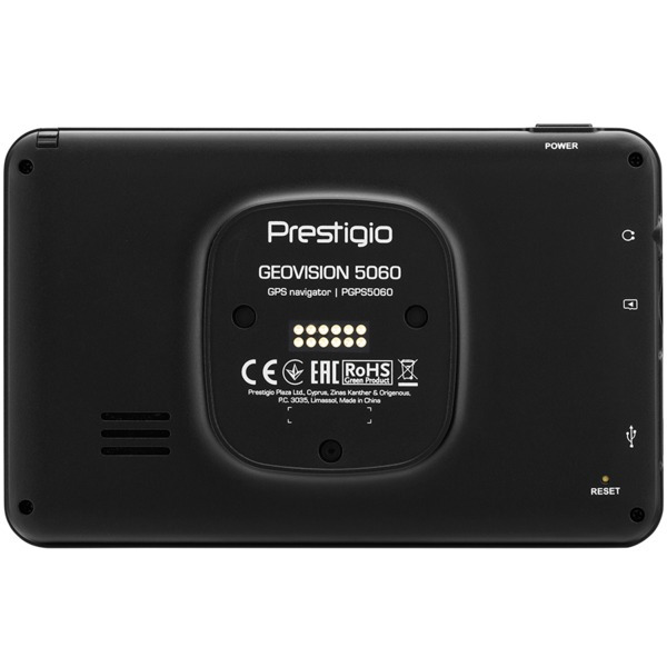 Комплект: GPS Навигатор PRESTIGIO GeoVision 5060 (PGPS506000004GB00) + Автомобильный видеорегистратор PRESTIGIO Roadrunner 140 (PCDVRR140)