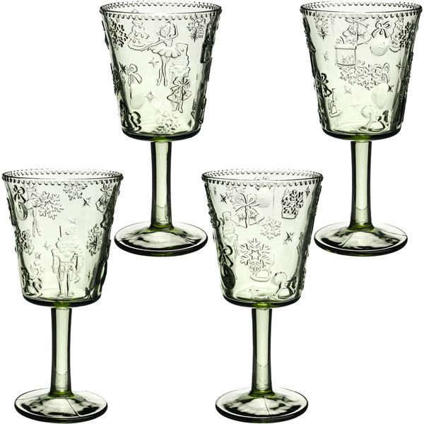 Набор бокалов Lefard Щелкунчик Green 355-412