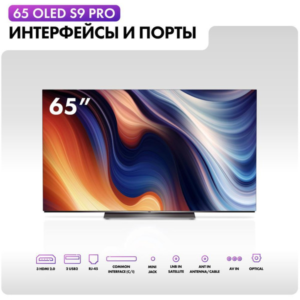 Телевизор Haier H65S9UG PRO