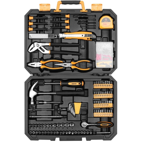 Набор инструментов для дома DEKO DKMT196 (065-0215) , 196 предметов
