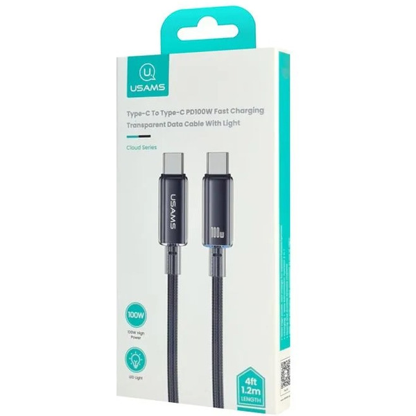 Кабель USAMS Cloud US-SJ660 (черный)
