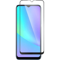 Защитное стекло CASE 111D для Realme C25s (глянец черный)