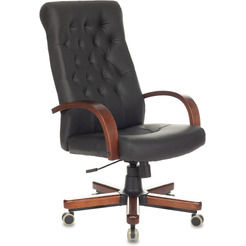 Кресло Бюрократ T-9928WALNUT/ECO-B (черный)