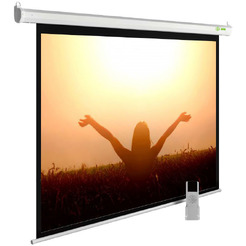 Проекционный экран CACTUS MotoExpert 220x213 CS-PSME-220x165-WT