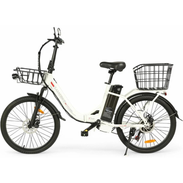 Электровелосипед SAMEBIKE City Master MY-E04 (белый)