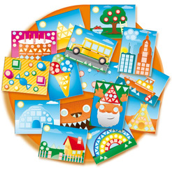 Набор для творчества SES Creative Учусь распозновать формы 14839