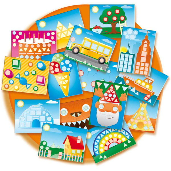 Набор для творчества SES Creative Учусь распозновать формы 14839