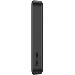 Внешний аккумулятор Baseus Magnetic Mini Wireless Fast Charge Power Bank 10000mAh 20W (черный)