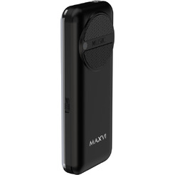 Мобильный телефон Maxvi P18i +ЗУ WC-114 (черный)