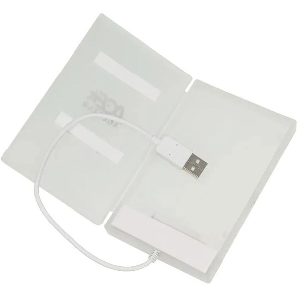 Бокс для накопителей 2.5" AgeStar SUBCP1 White